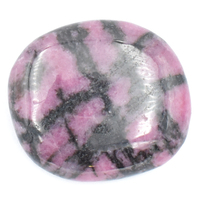 Rhodonite Palm Stone