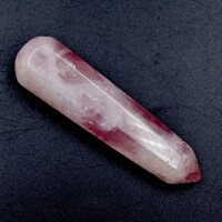 Rose Quartz Single Point Wand Carving [Type 5]