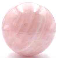 Rose Quartz Sphere Carving