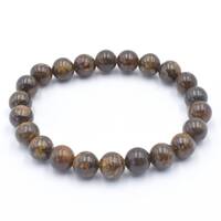 Bronzite Bead Bracelet