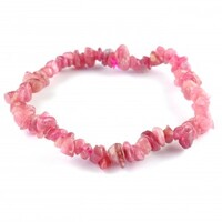 Red Tourmaline Chip Bracelet