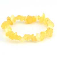 Orange Calcite Chip Bracelet