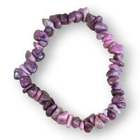 Rhodonite Chip Bracelet