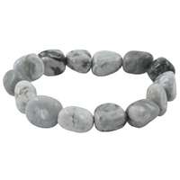 Peace Jade Tumbled Bracelet