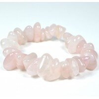 Rose Quartz Tumbled Bracelet