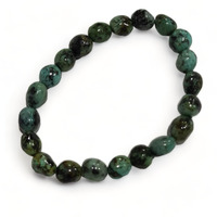 African Turquoise Tumbled Bracelet