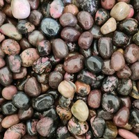 Rhodonite Tumbled Stones - 1Kg Lots