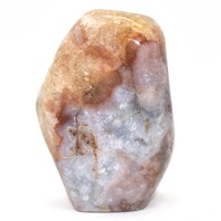 Pink Amethyst Freeform Shape Carving