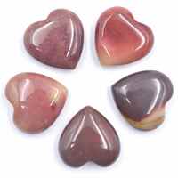 Red Mookaite Heart Carving [Mini - 5pcs]