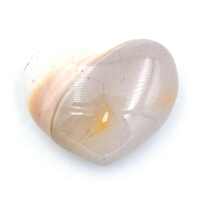 Cream Mookaite Heart Carving [Small]