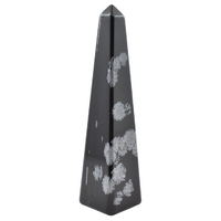 White Snowflake Obsidian Obelisk