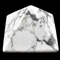 White Howlite Pyramid [Size 3]