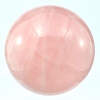 Rose Quartz Sphere Carving