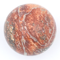 Leopardskin Jasper Sphere Carving