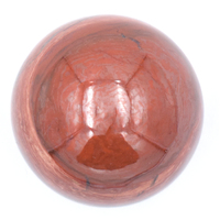 Red Snakeskin Jasper Sphere Carving