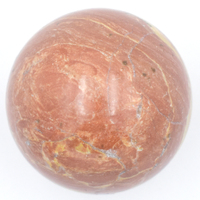 Red Turquoise Sphere Carving