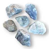 Green and Blue Fluorite Rough Stones [500 gms 31-33 pcs]