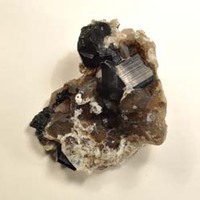 Schorl Quartz with Tourmaline