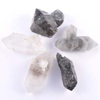 Smoky Quartz Points [Tibetan Double Terminator  12-15pcs]