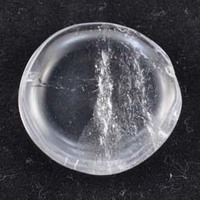 Clear Quartz Palm Stone