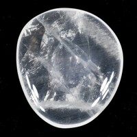 Milky Quartz Palm Stone