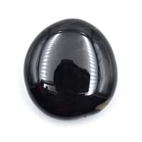Black Onyx Palm Stone