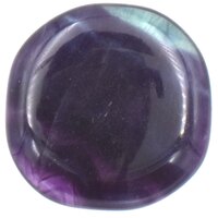 Purple Fluorite Palm Stone
