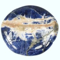 Sodalite Palm Stone