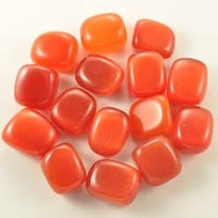 Red Cat Eye Tumbled Stones