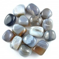 Banded Agate Tumbled Stones [Large]