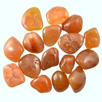 Carnelian Tumbled Stones [&#39;1&#39; Large]