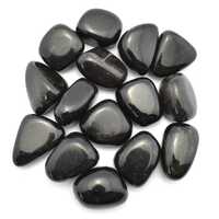 Silver Sheen Obsidian Tumbled Stones [Large]