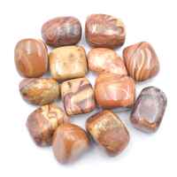 Red Picture Stone Tumbled Stones [Large]