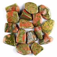 Unakite Tumbled Stones [Large]