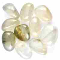Grey Aragonite Tumbled Stones [Medium 150gm]