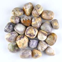 Purple Jasper Tumbled Stones [Medium]