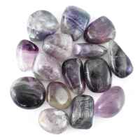 Purple Fluorite Tumbled Stones [Medium]