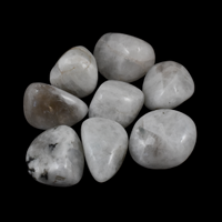 Rainbow Moonstone Tumbled Stones [Medium 100gm]