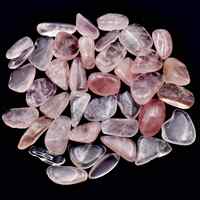 Rose Quartz Tumbled Stones [Medium]