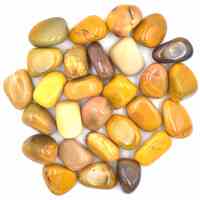 Yellow Mookaite Tumbled Stones [Small Type 1]